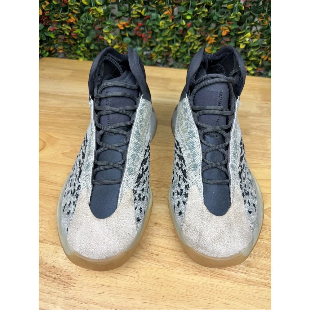 Adidas Yeezy QNTM Sea Teal‎ Gray Black Earth Tones Sneakers Shoes Men 10.5 Bball